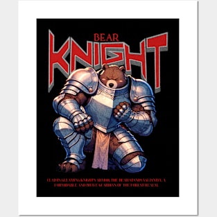 Bear Knight Posters and Art